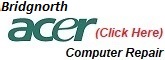 Bridgnorth Acer Laptop Computer Repair, Bridgnorth Acer PC Repair