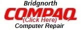 Bridgnorth Compaq Laptop Computer Repair, Bridgnorth Compaq PC Repair