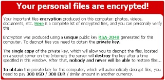 About Cryptolocker ransomware and ransomware removal