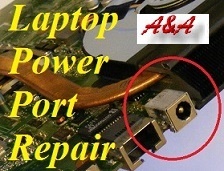Salop Laptop Power Socket Repair