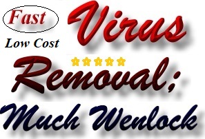 Much Wenlock Computer Virus Removal Phone Number