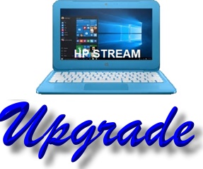 HP Stream Laptop Storage Upgrade Shropshire Open