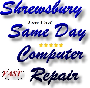 Shrewsbury Same Day Emergency Computer Repair